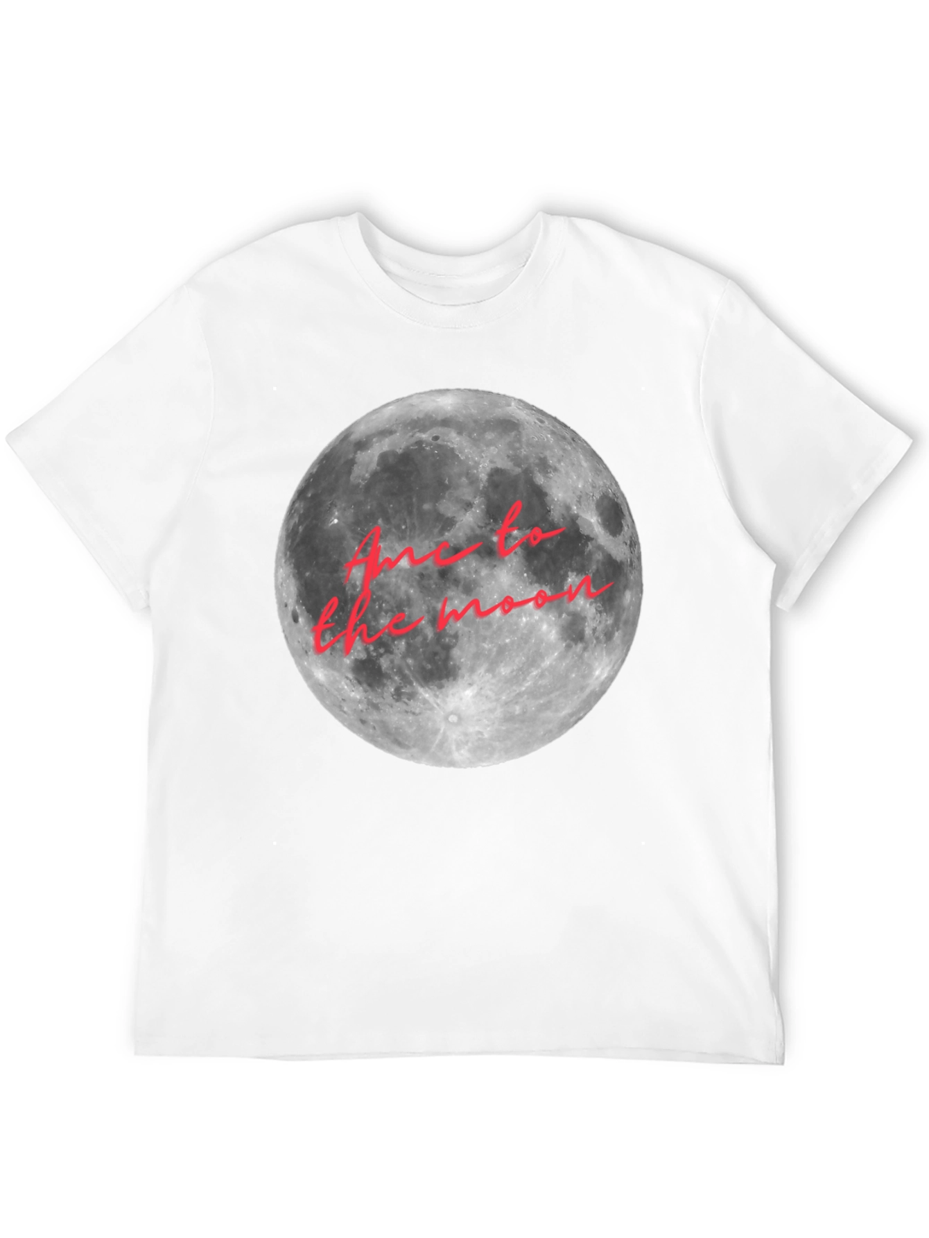 Moon Landing Graphic Tee - Soft Cotton Comfort