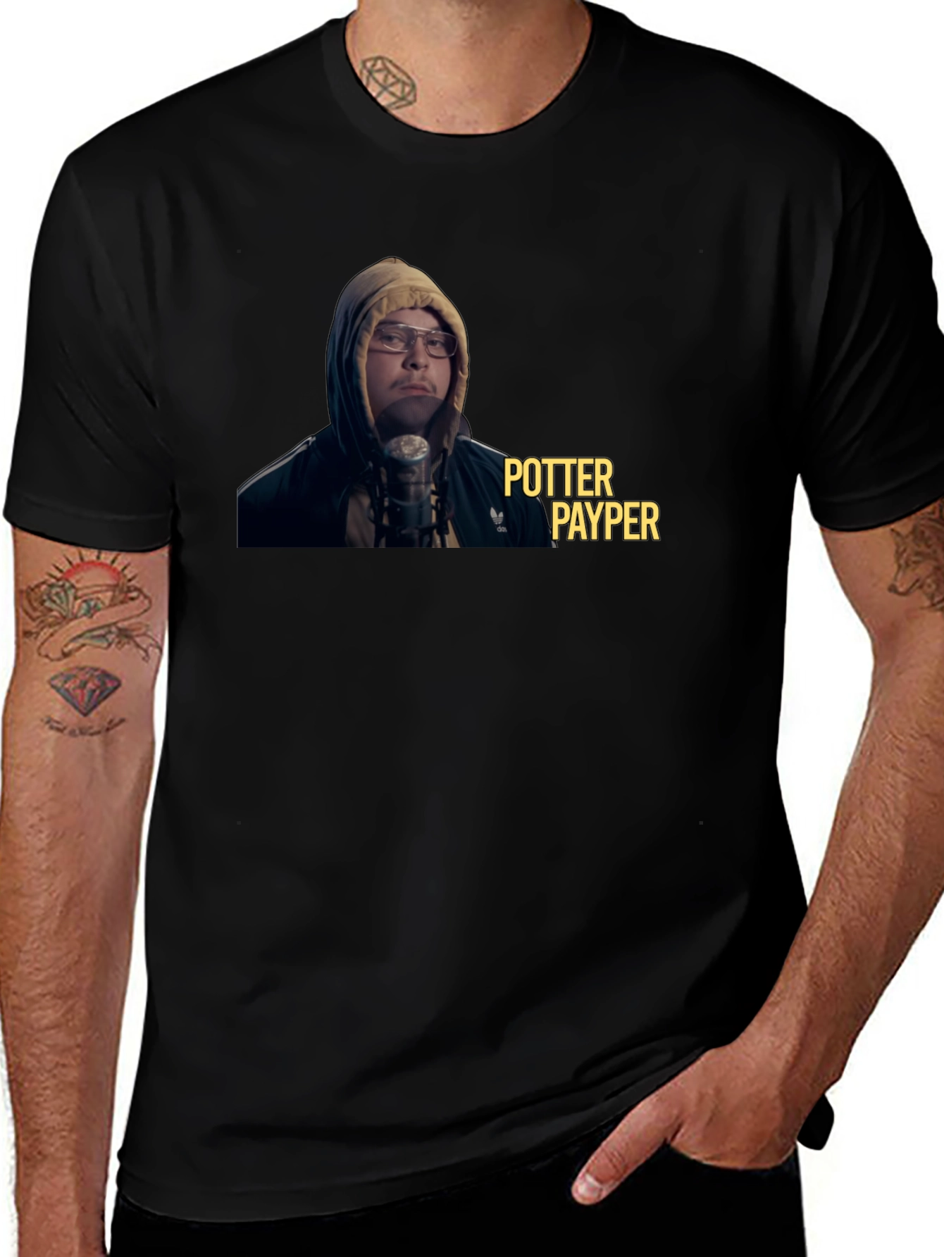 Potter Payper Black T-Shirt