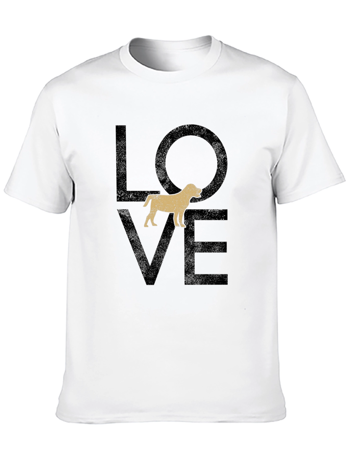 Dog Lover Graphic T-Shirt - Mens Black Tee