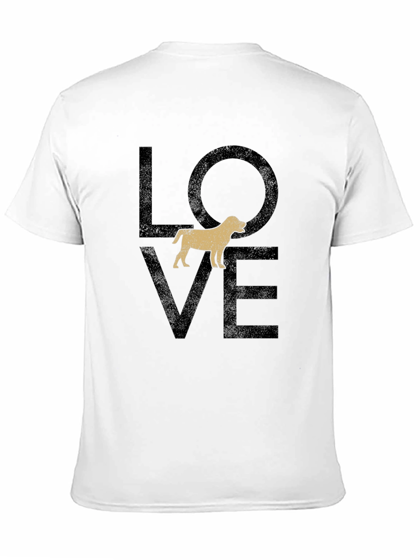 Dog Lover Graphic T-Shirt - Mens Black Tee