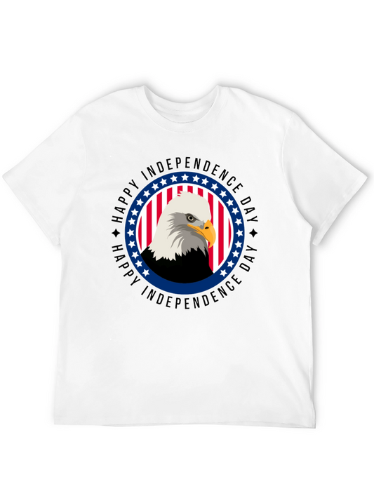 Independence Day Eagle Graphic T-Shirt
