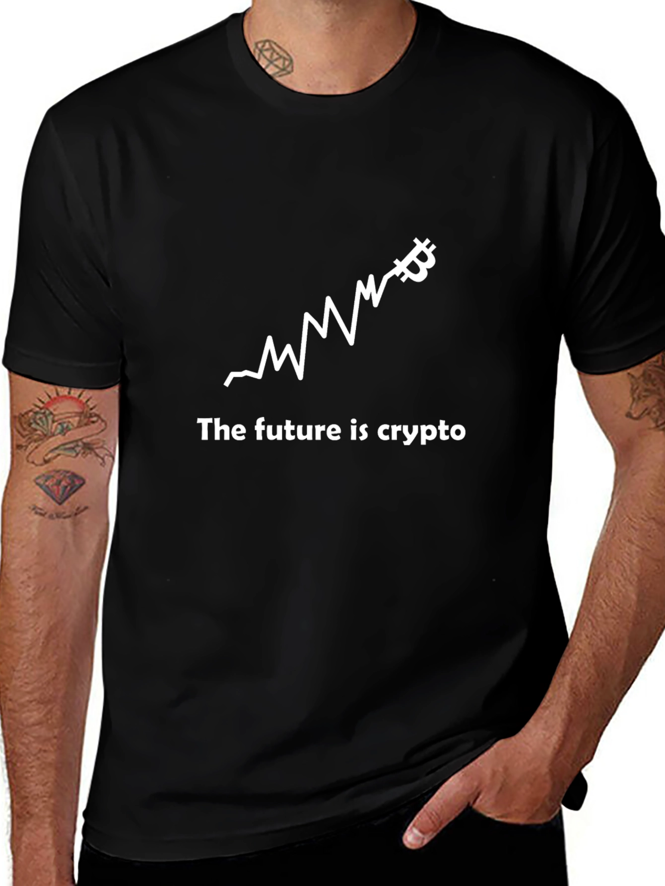 Crypto Future Black T-Shirt