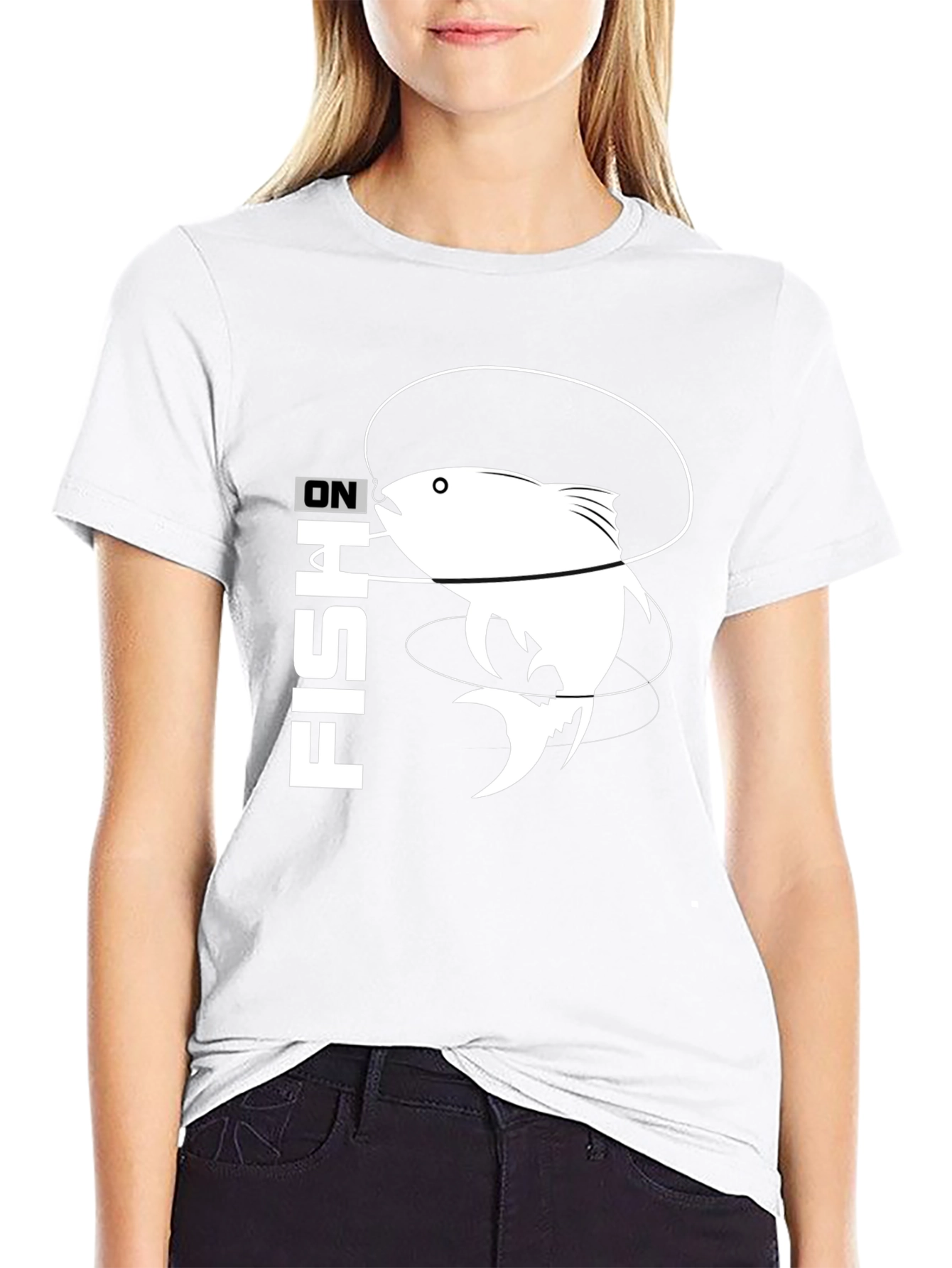 Fish On T-Shirt - Fishing Graphic Tee