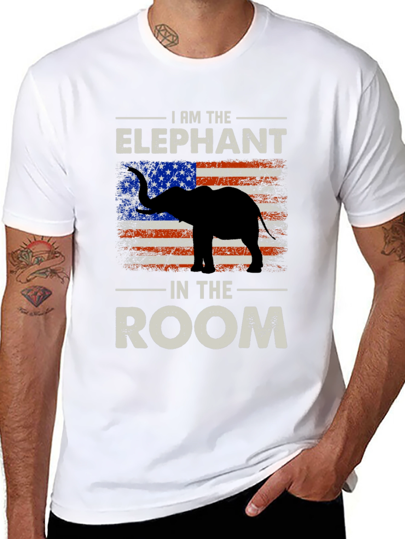 Elephant in the Room Graphic Tee