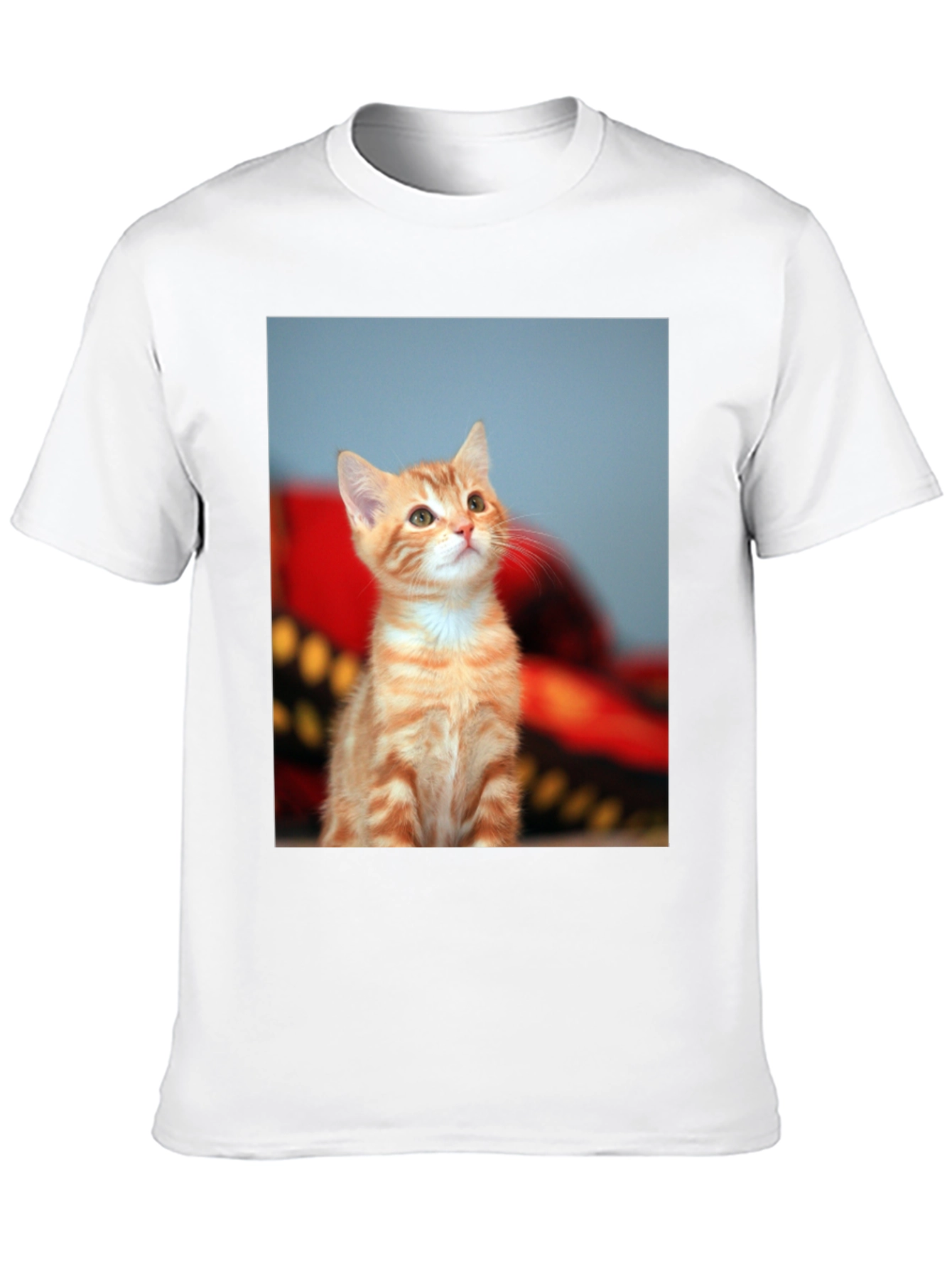 Cute Kitten Graphic Tee - Unisex Black T-Shirt