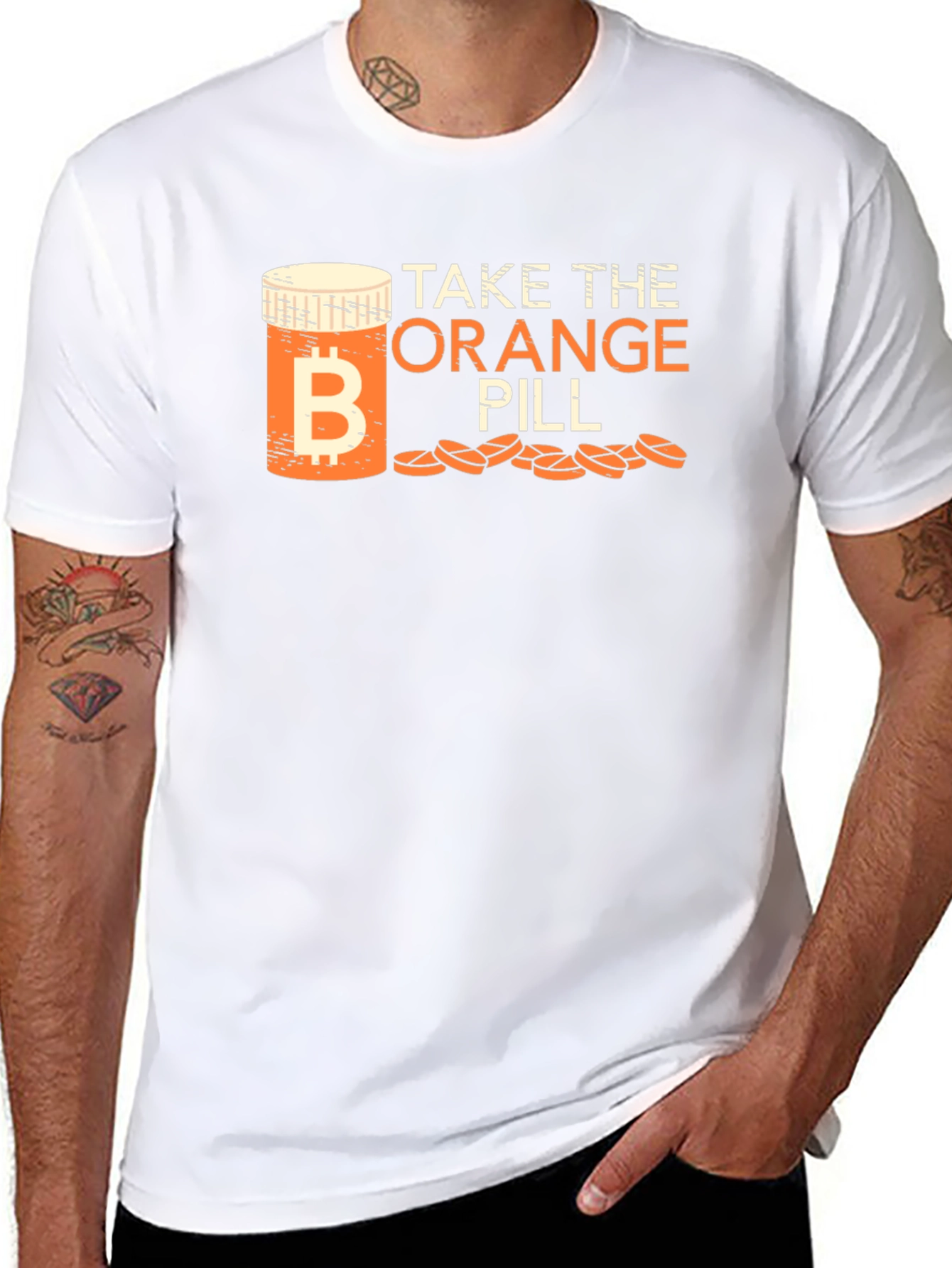 Take the Orange Pill Bitcoin T-Shirt