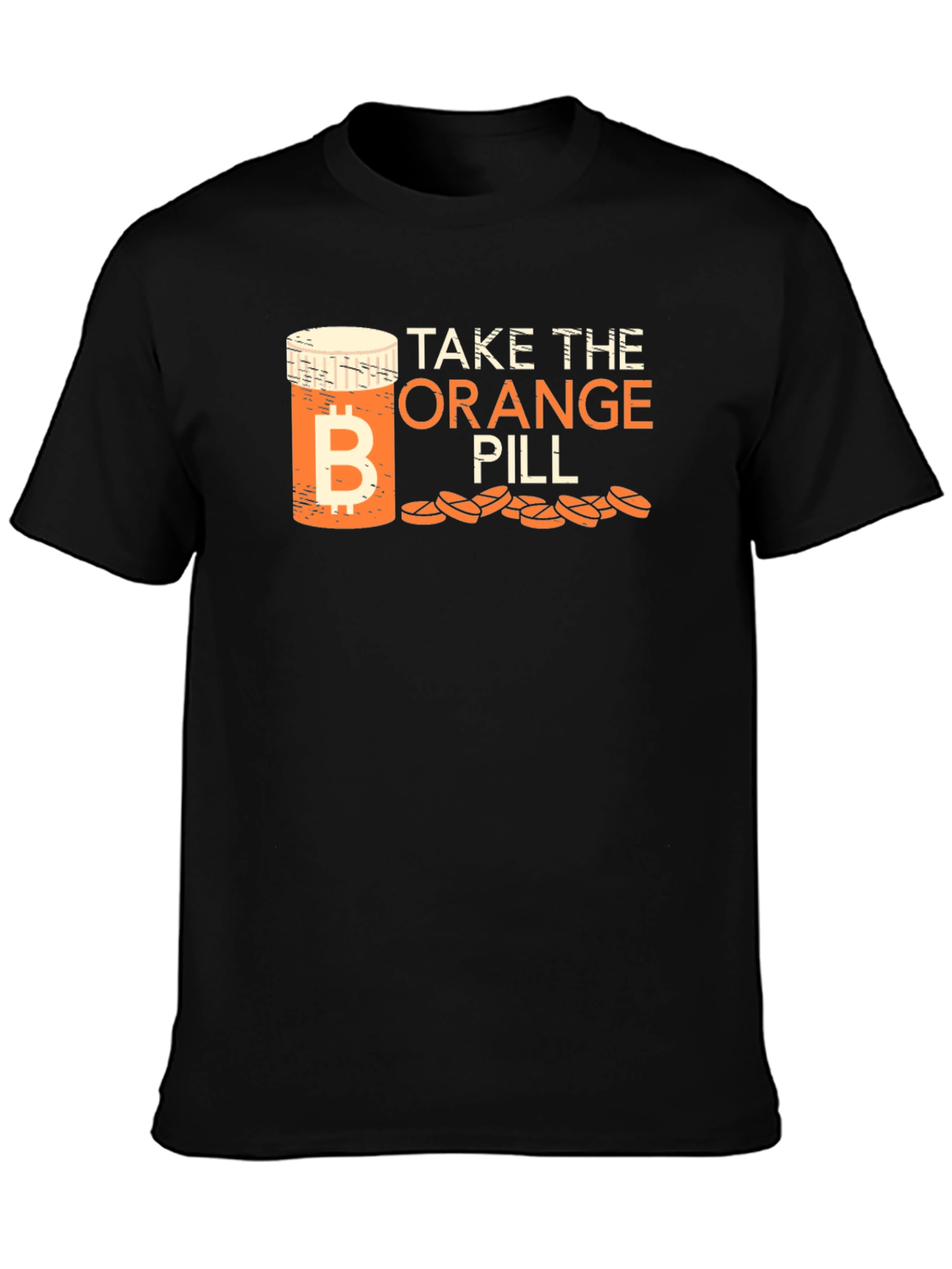 Take the Orange Pill Bitcoin T-Shirt