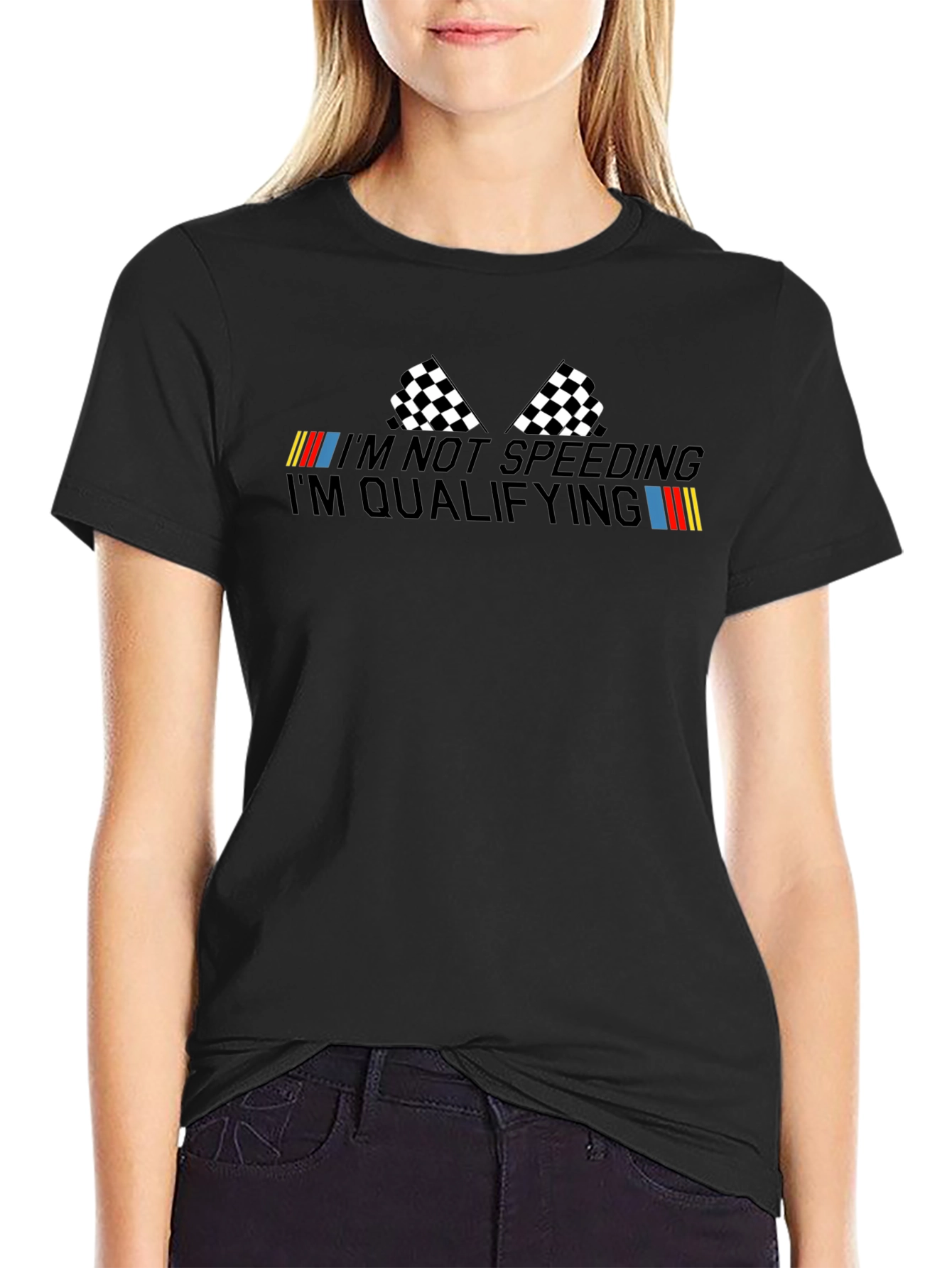 Racing Qualifier Black T-Shirt