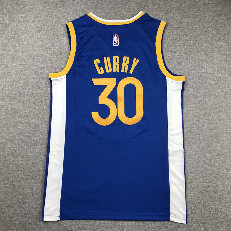 Men's Golden State Warriors Stephen Curry #30 Royal 2022/23 Fast Break Replica Player Jerseys - Icon Edition