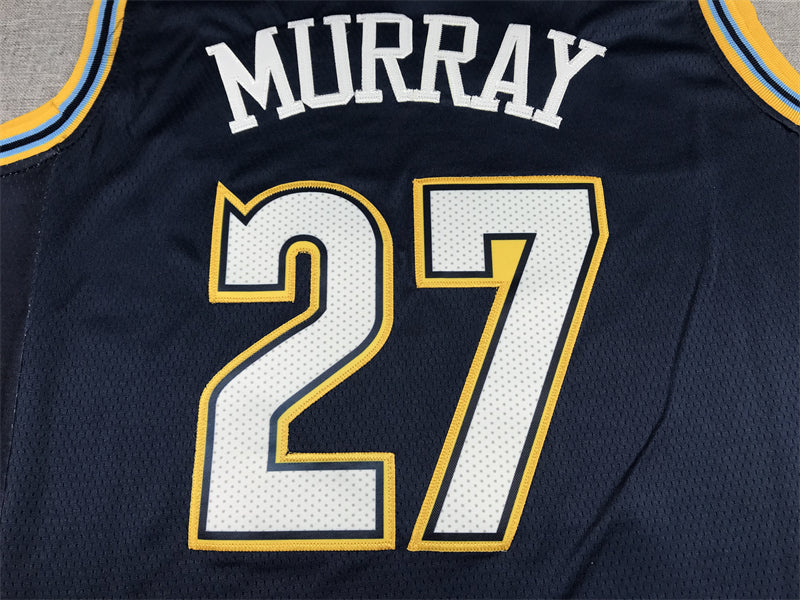 Men's Denver Nuggets Jamal Murray Navy 2021/22 Swingman Jerseys - City Edition