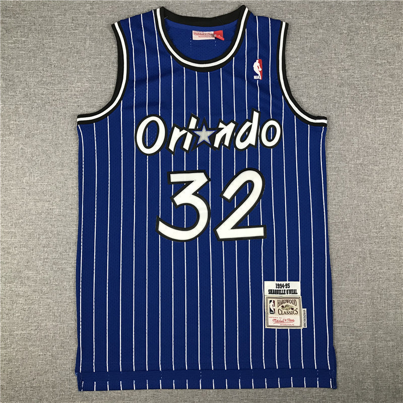 Men's Orlando Magic Shaquille O'Neal Blue Classics 1994-95 Swingman Jerseys