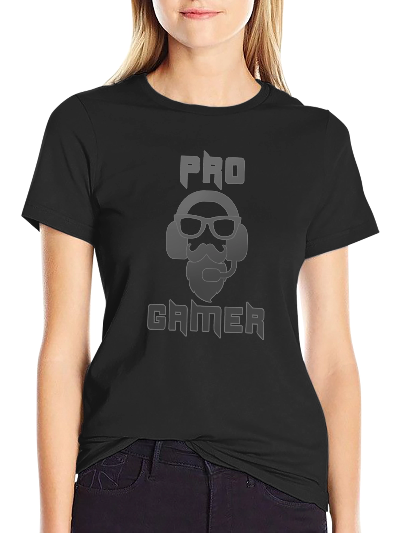 Pro Gamer Black T-Shirt - Stylish Gaming Apparel