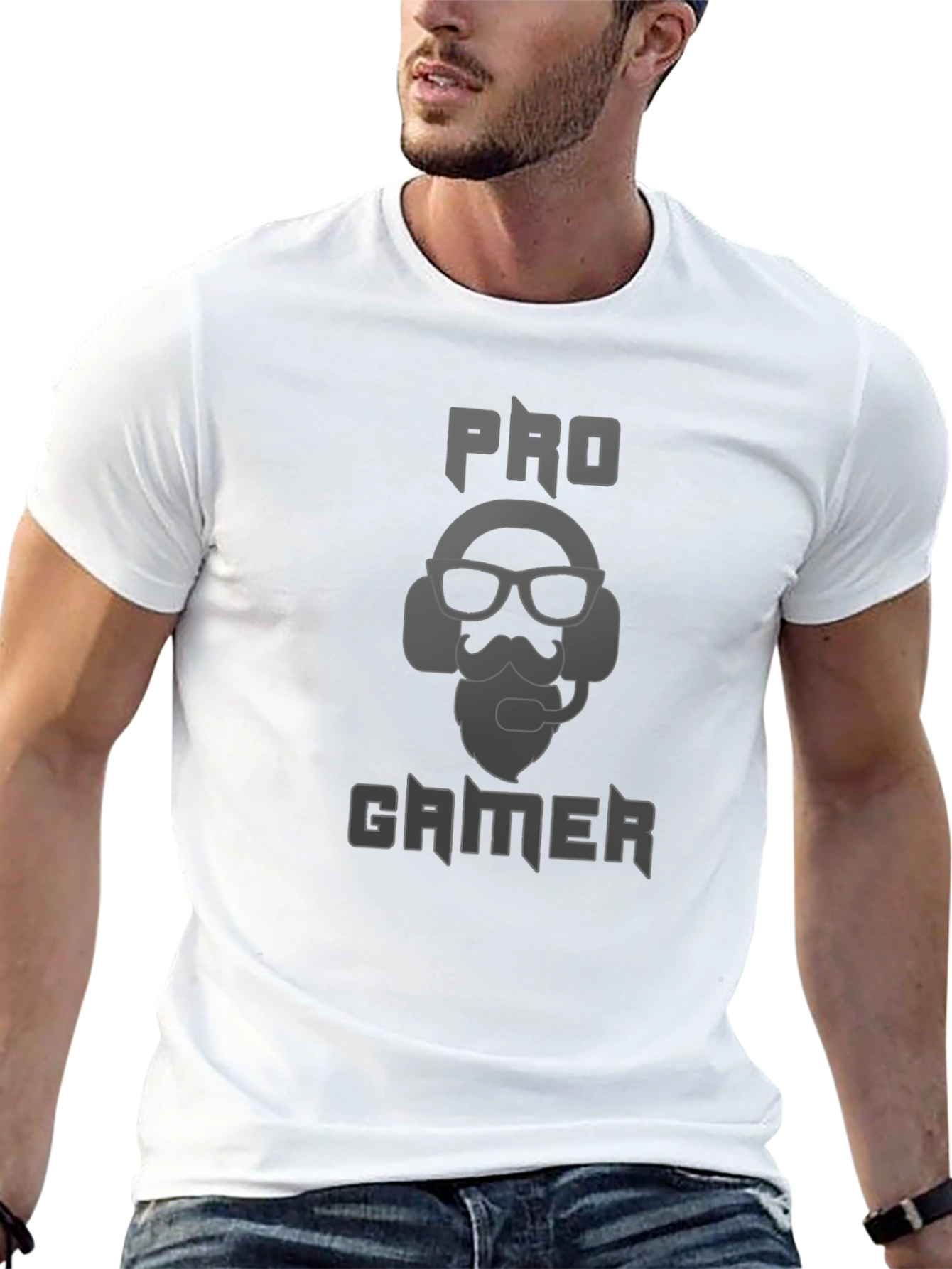 Pro Gamer Black T-Shirt - Stylish Gaming Apparel