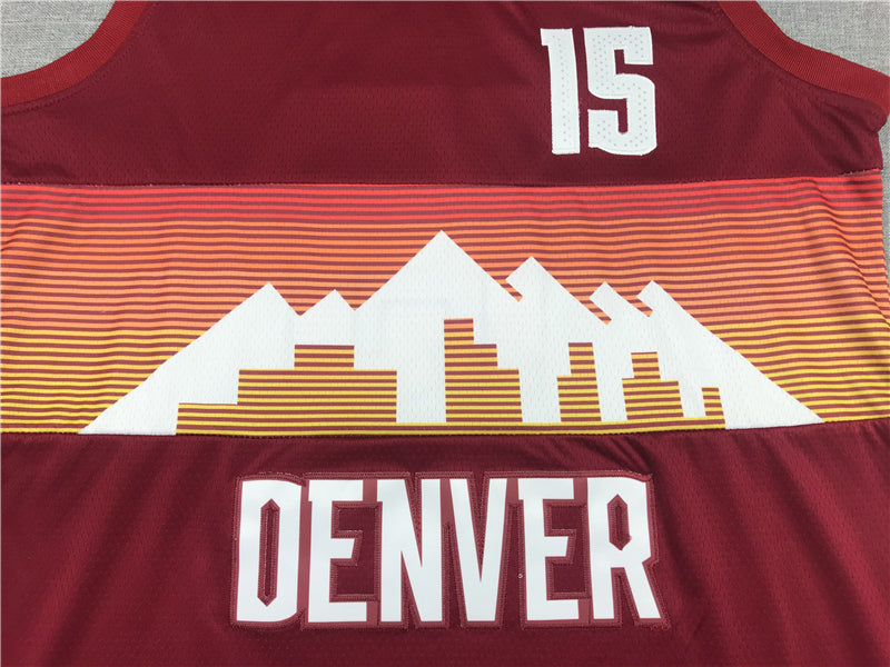 Men's Denver Nuggets Nikola Jokic Red Swingman Player Jerseys