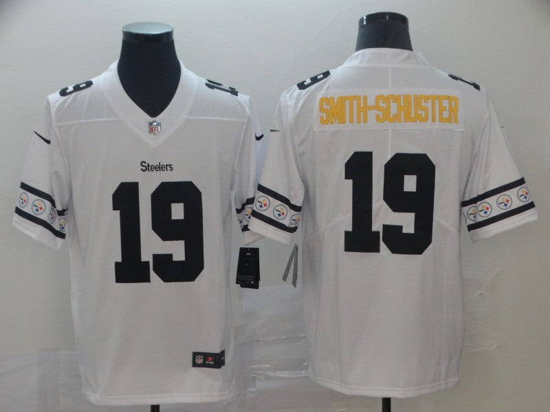 Men's Pittsburgh Steelers JuJu Smith-Schuster #19 White Player Game Jerseys