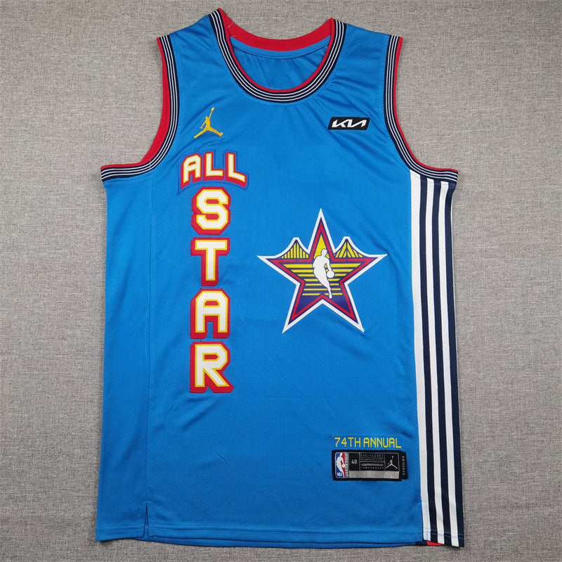 Men's Los Angeles Lakers LeBron James #23 Light Blue 2025 NBA All-Star Game Swingman Player Jerseys