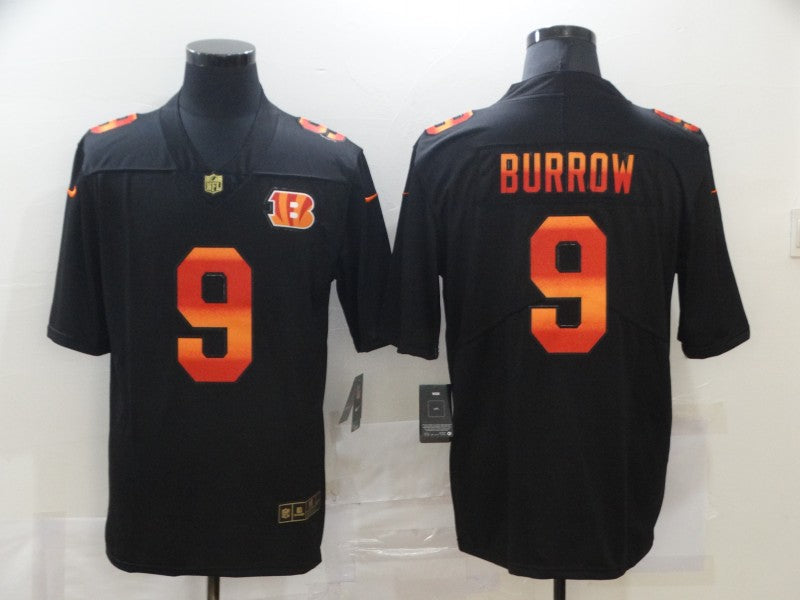 Men's Cincinnati Bengals Joe Burrow #9 Alternate Game Player Jerseys