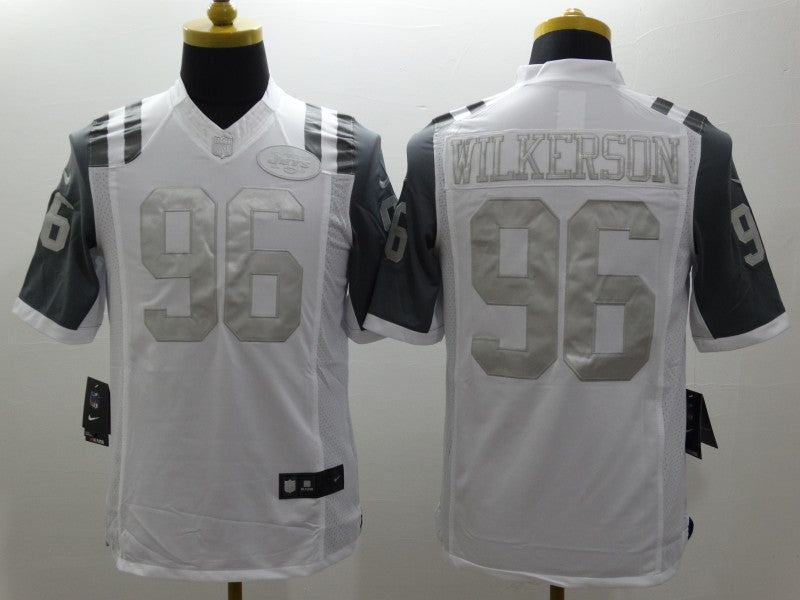 Men's New York Jets Muhammad Wilkerson #96 White Game Jerseys