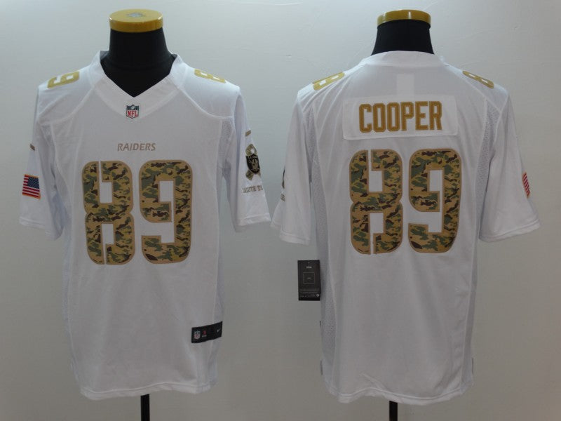 Men's Las Vegas Raiders Amari Cooper #89 White Alternate Game Jerseys