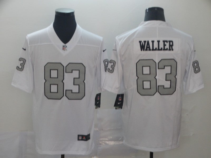 Men's Las Vegas Raiders Darren Waller #83 White Game Player Jerseys