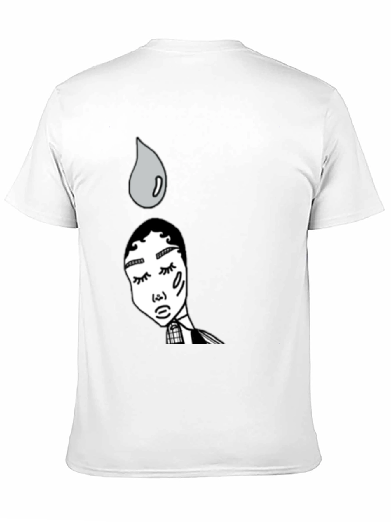 Unique Graphic Print Black T-Shirt