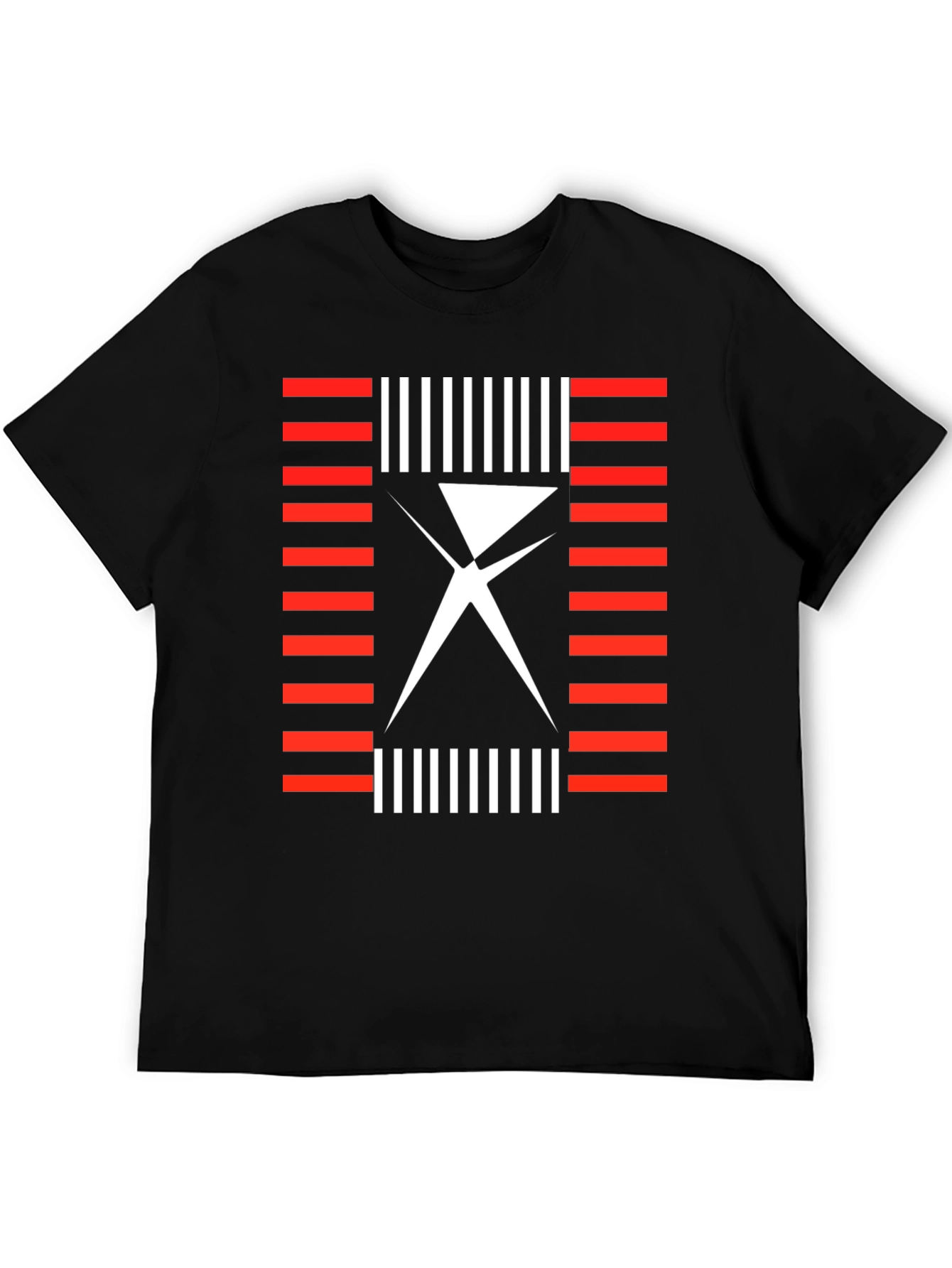 Abstract Geometric T-Shirt - Modern Graphic Tee
