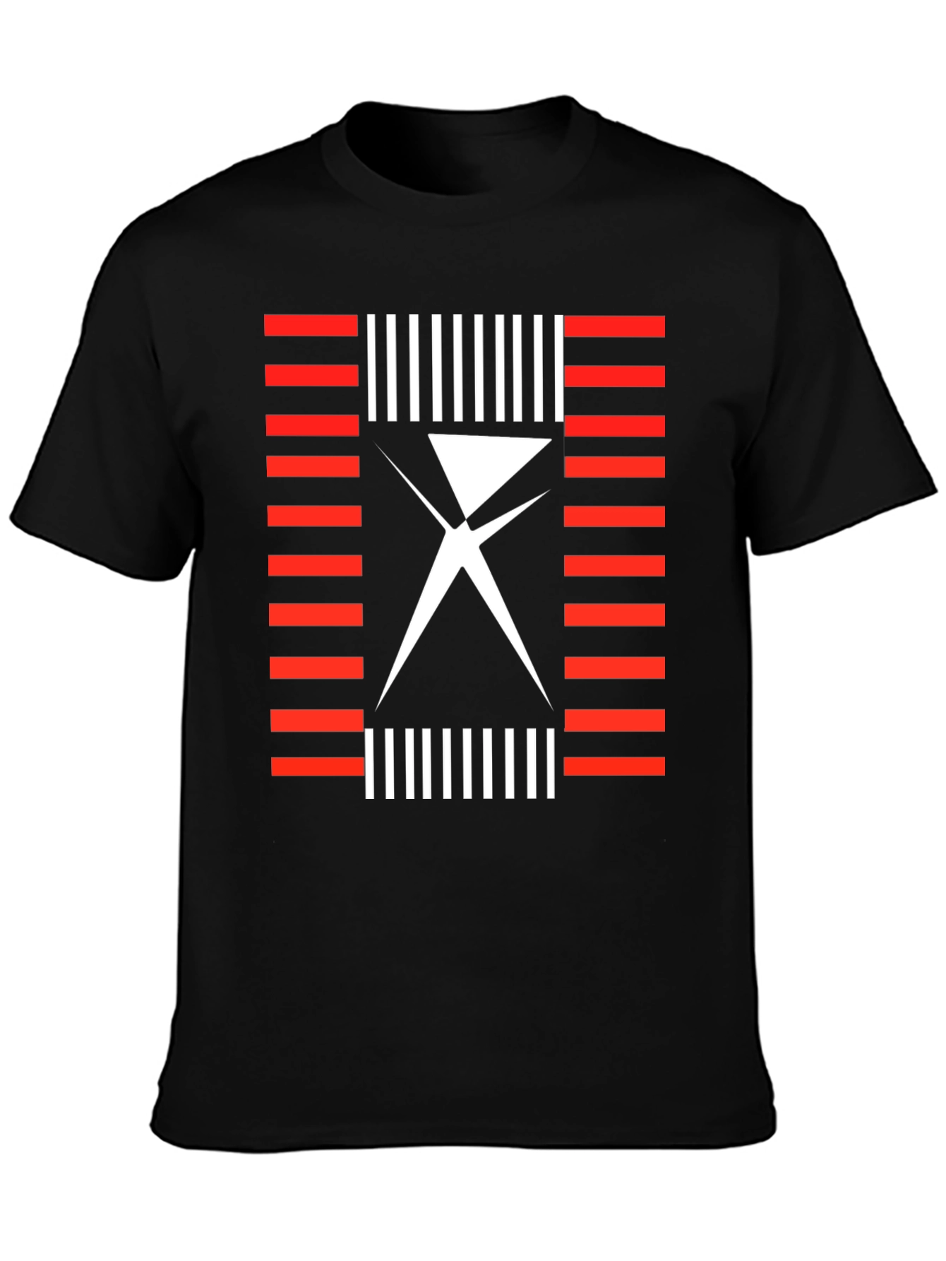 Abstract Geometric T-Shirt - Modern Graphic Tee