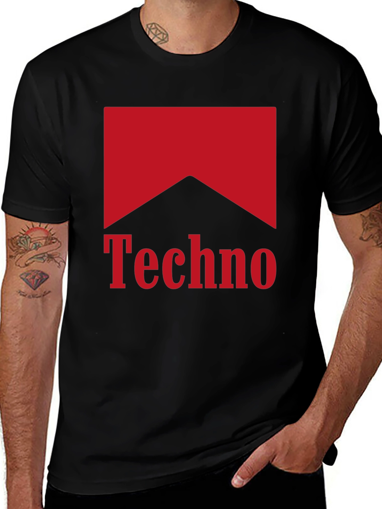 Techno Marlboro Style T-Shirt