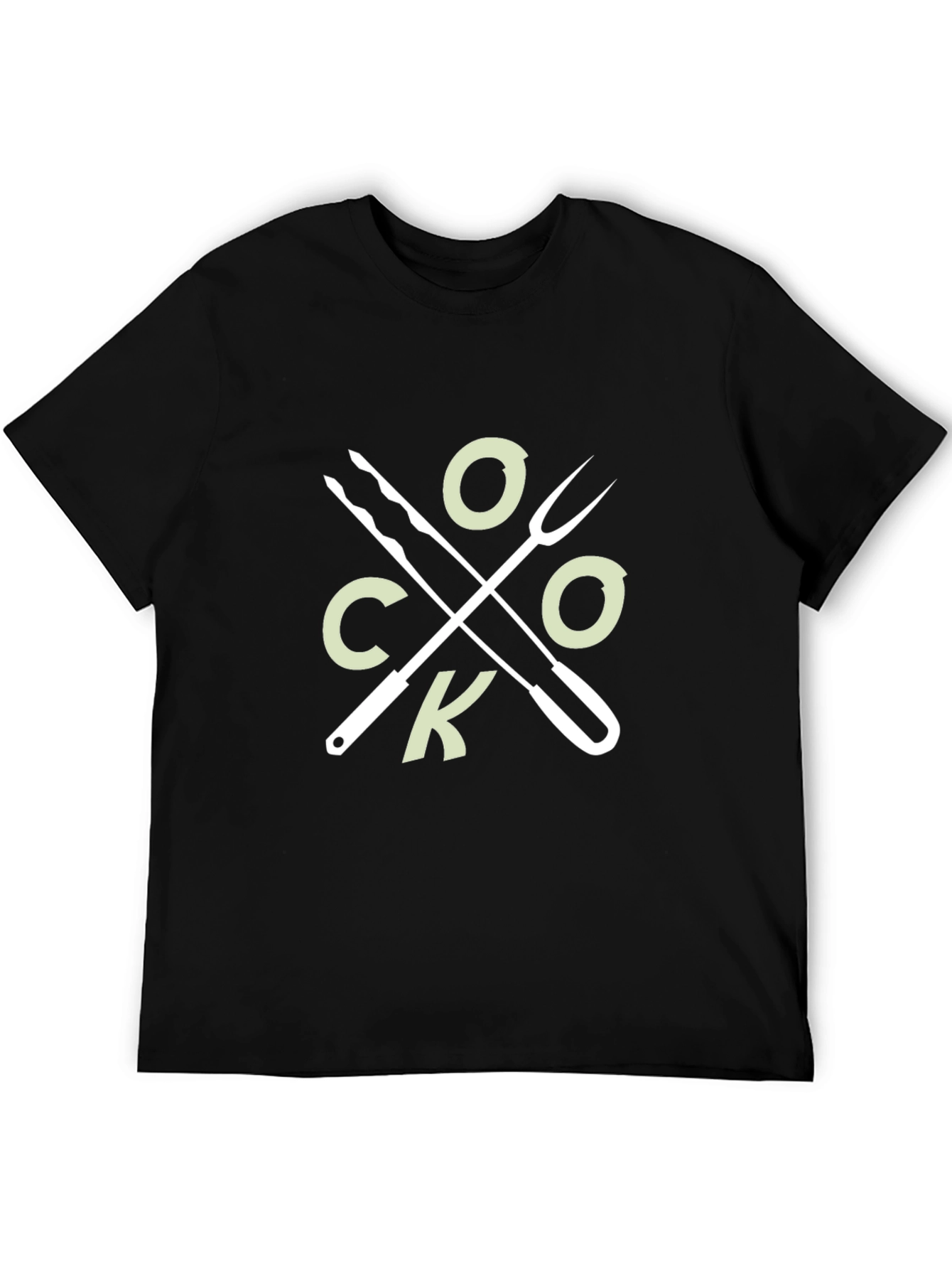 Cool COOK BBQ T-Shirt - Grill Master Style