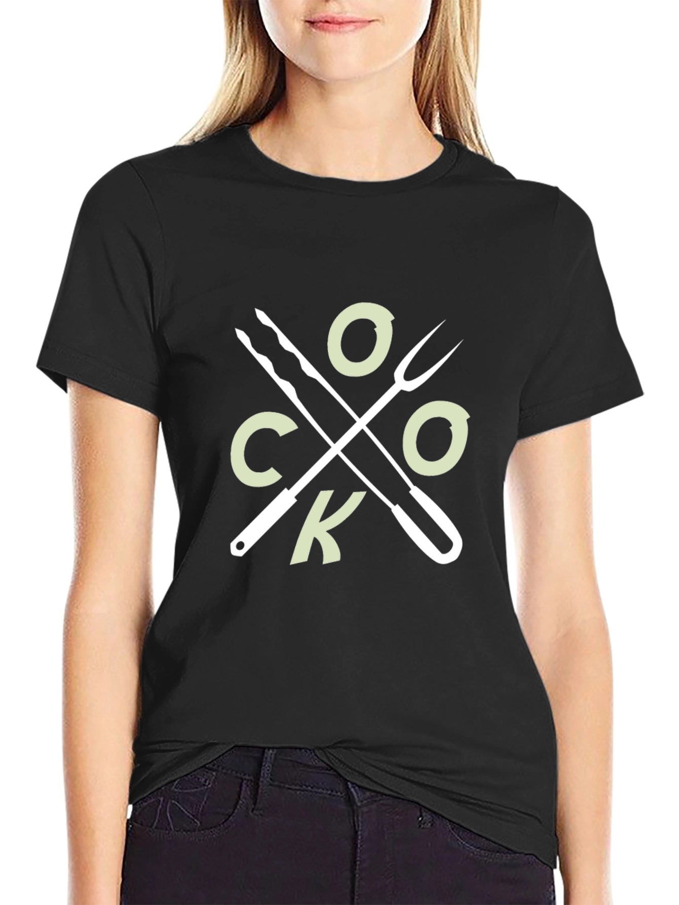 Cool COOK BBQ T-Shirt - Grill Master Style
