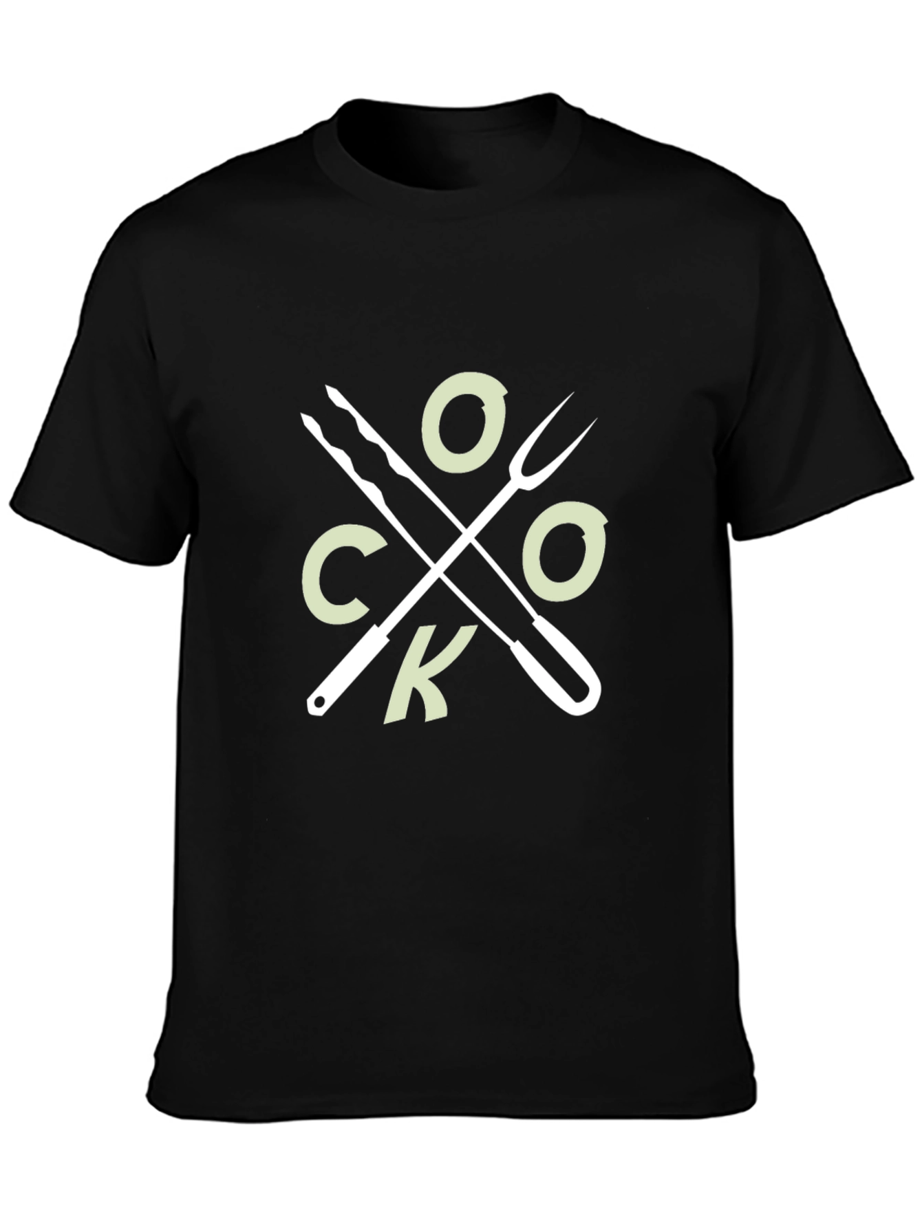 Cool COOK BBQ T-Shirt - Grill Master Style