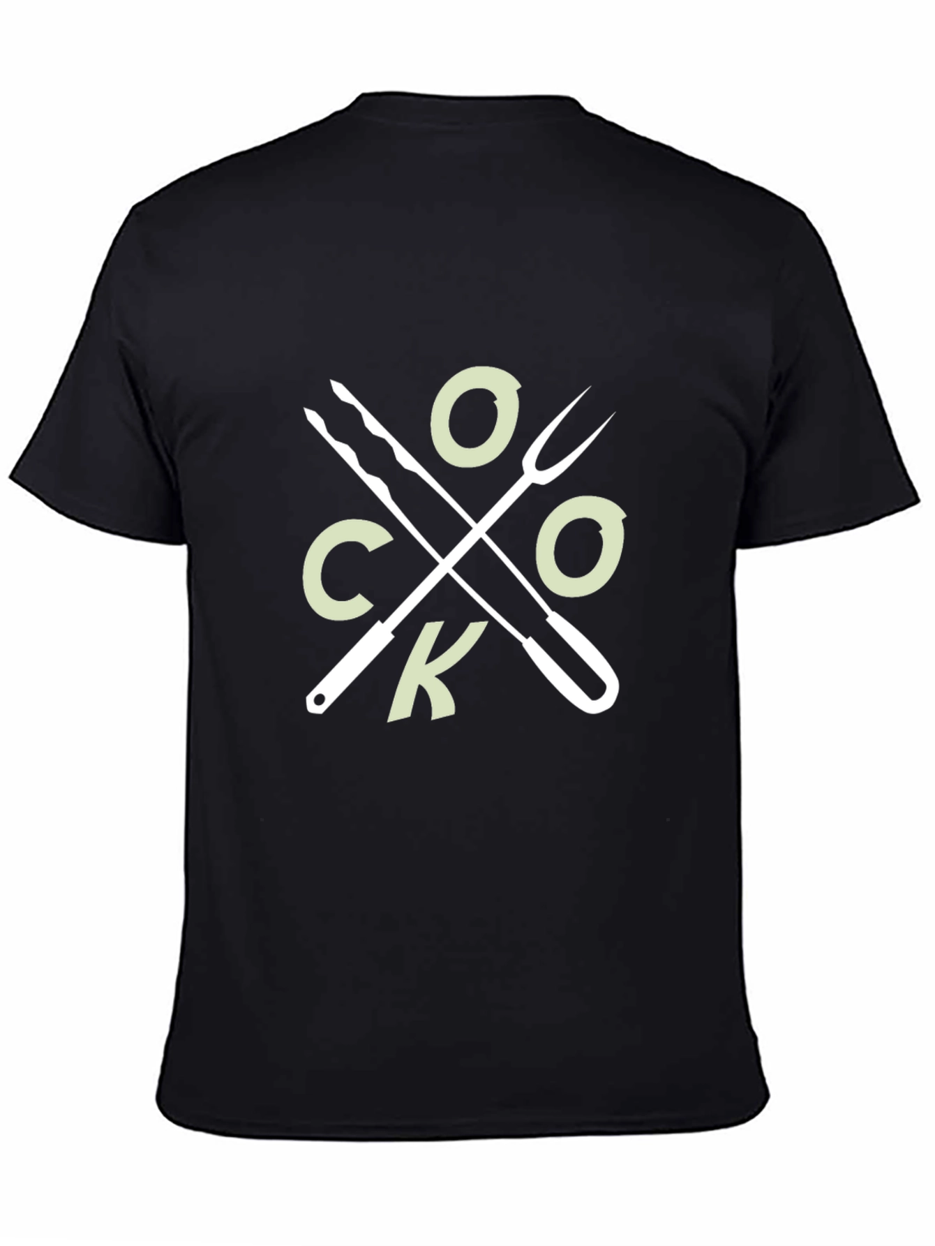 Cool COOK BBQ T-Shirt - Grill Master Style