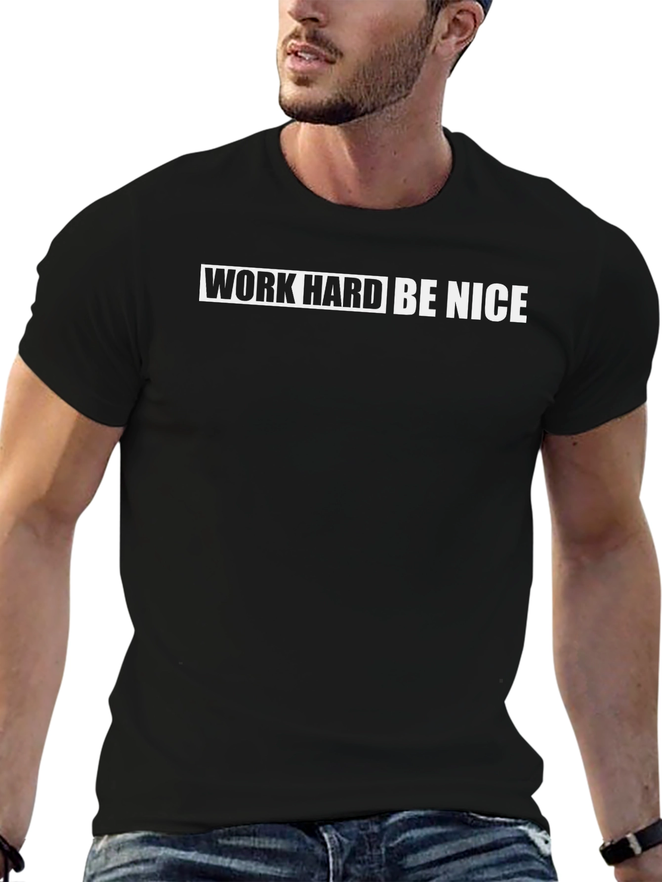 Work Hard Be Nice Graphic Tee