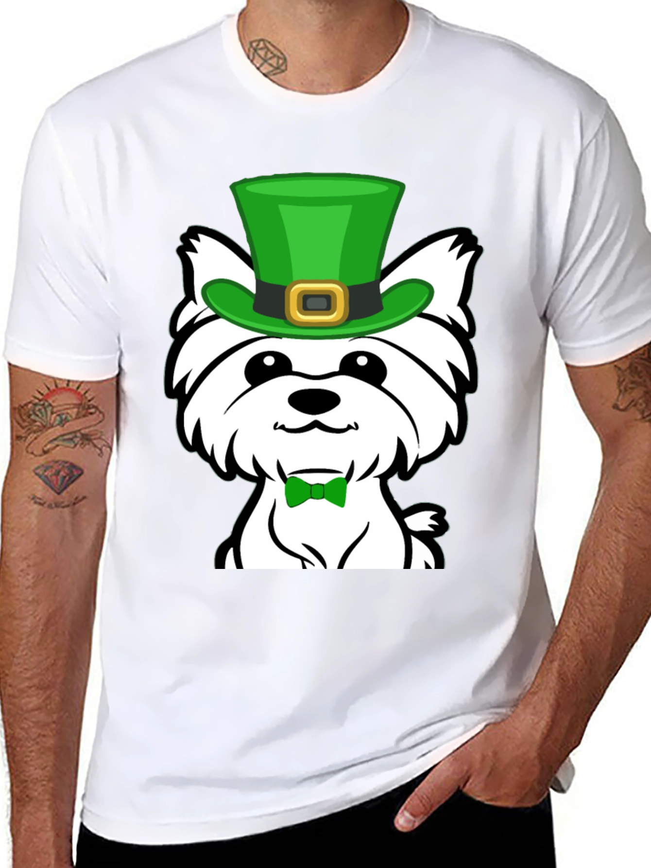 St. Patricks Day Dog T-Shirt