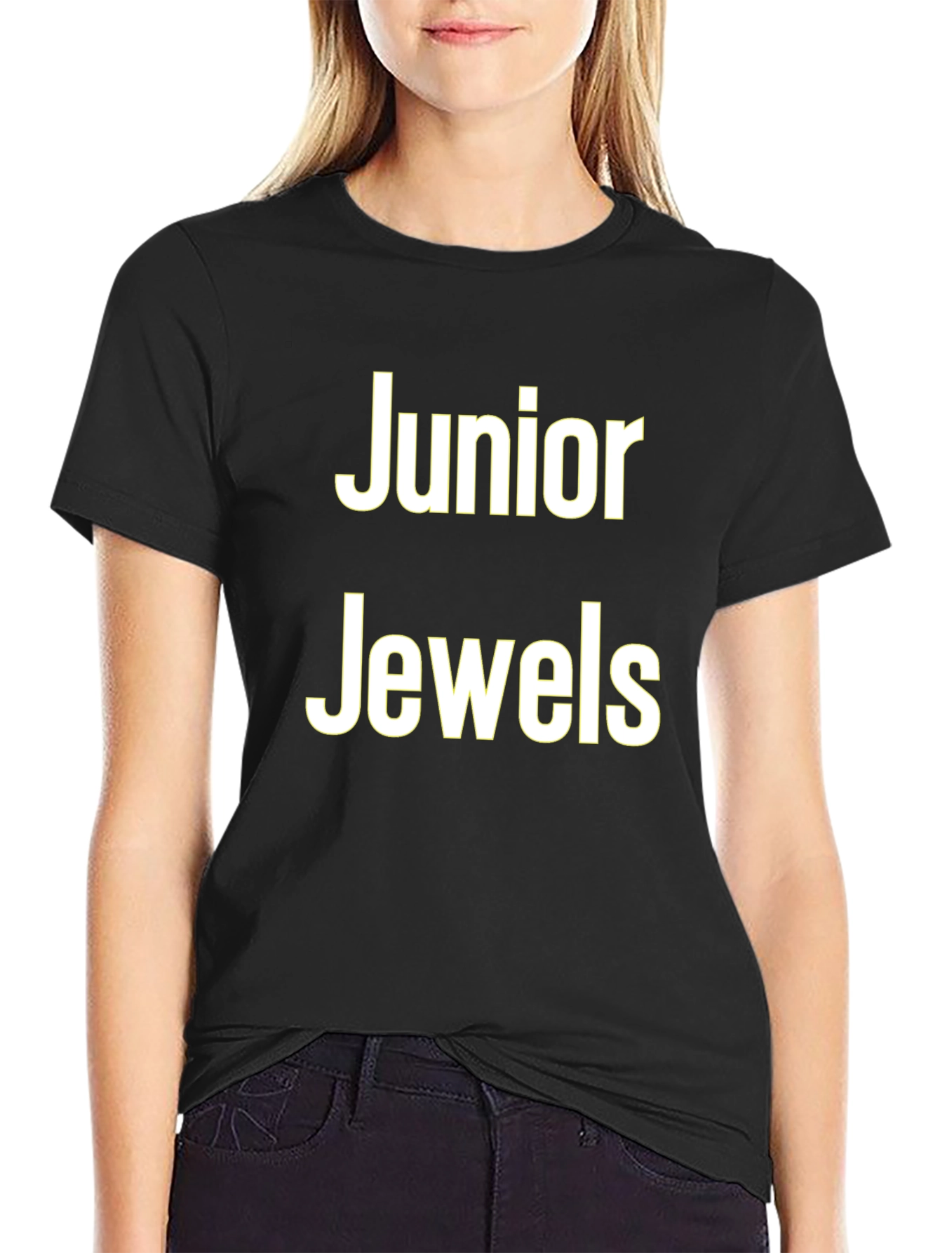 Junior Jewels Graphic Tee - Black