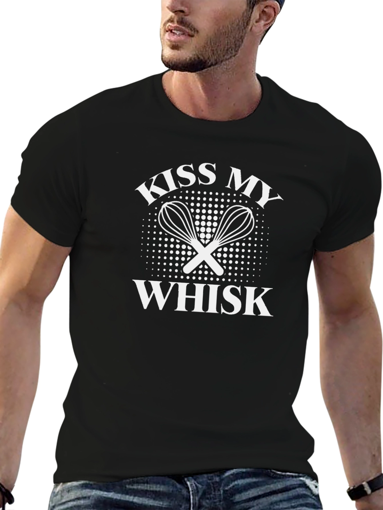 Kiss My Whisk T-Shirt - Baker Gift