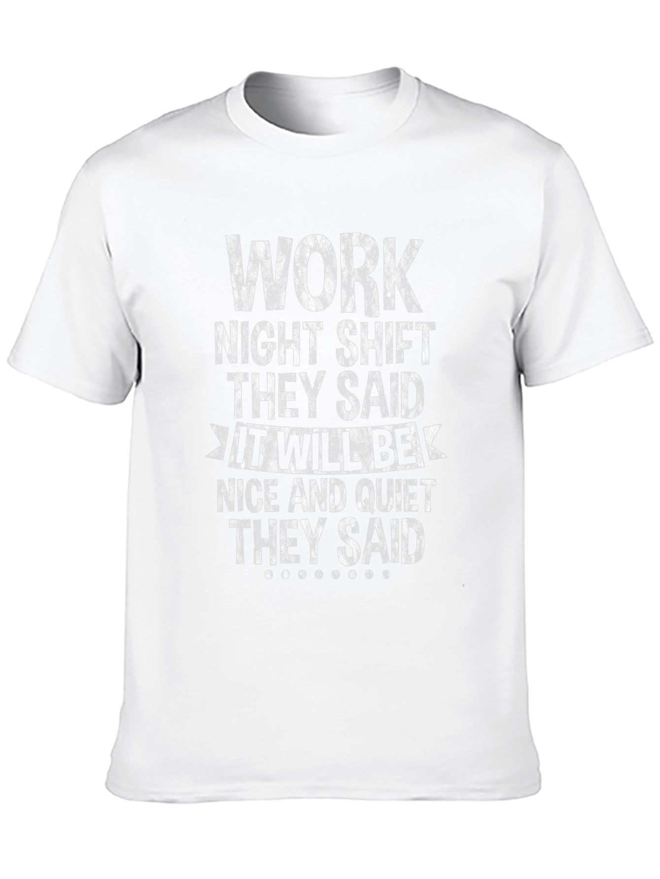 Work Night Shift Graphic T-Shirt