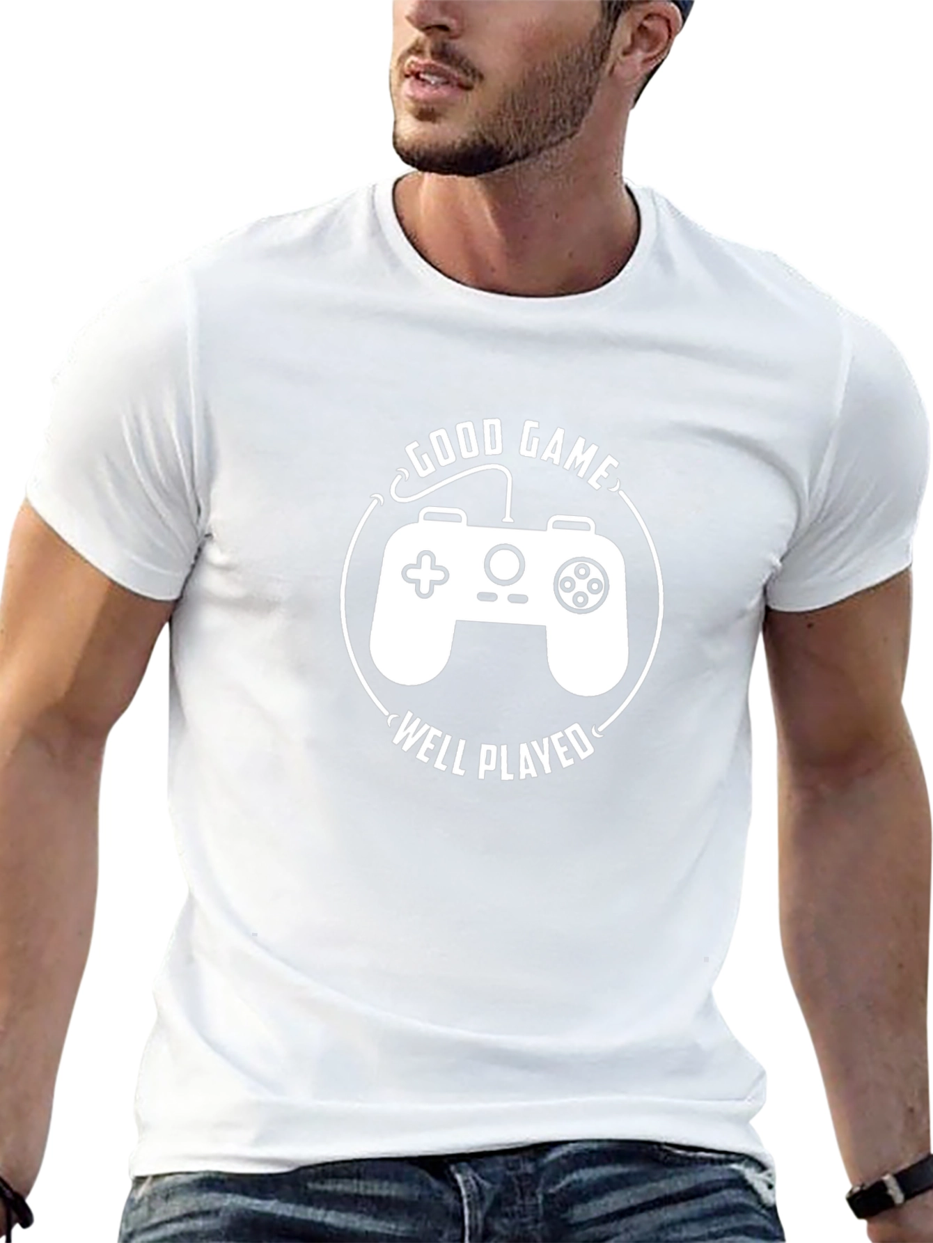Good Game Well Played Controller Graphic Tee