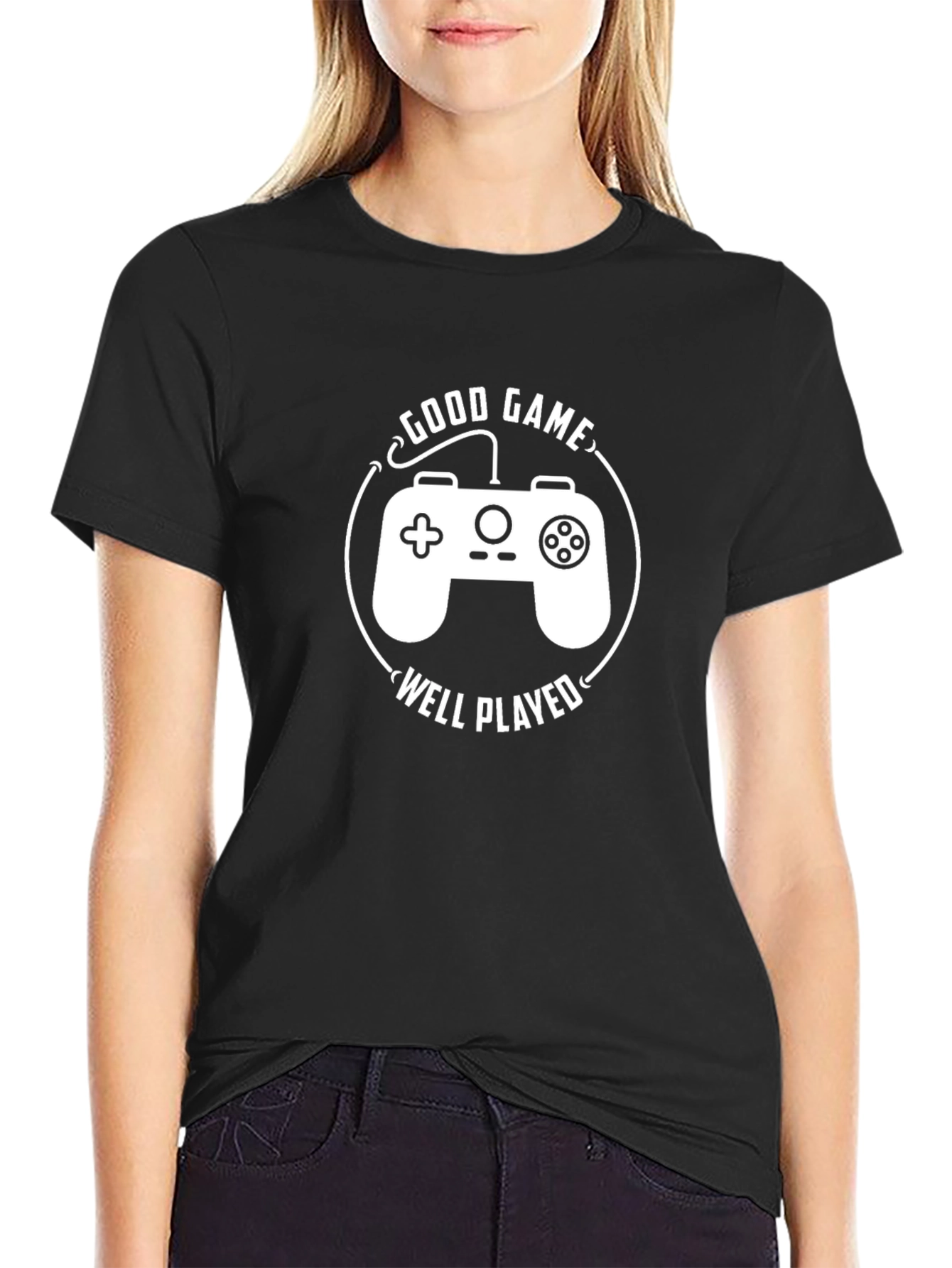 Good Game Well Played Controller Graphic Tee