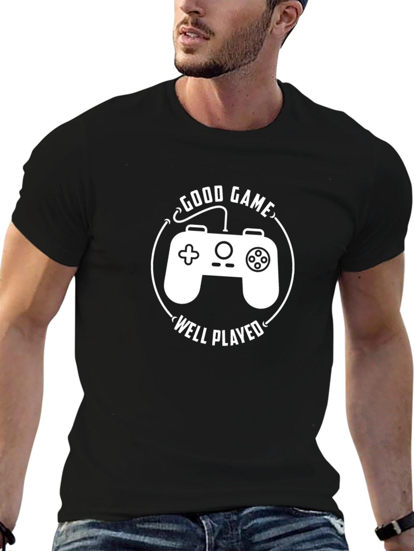 Good Game Well Played Controller Graphic Tee