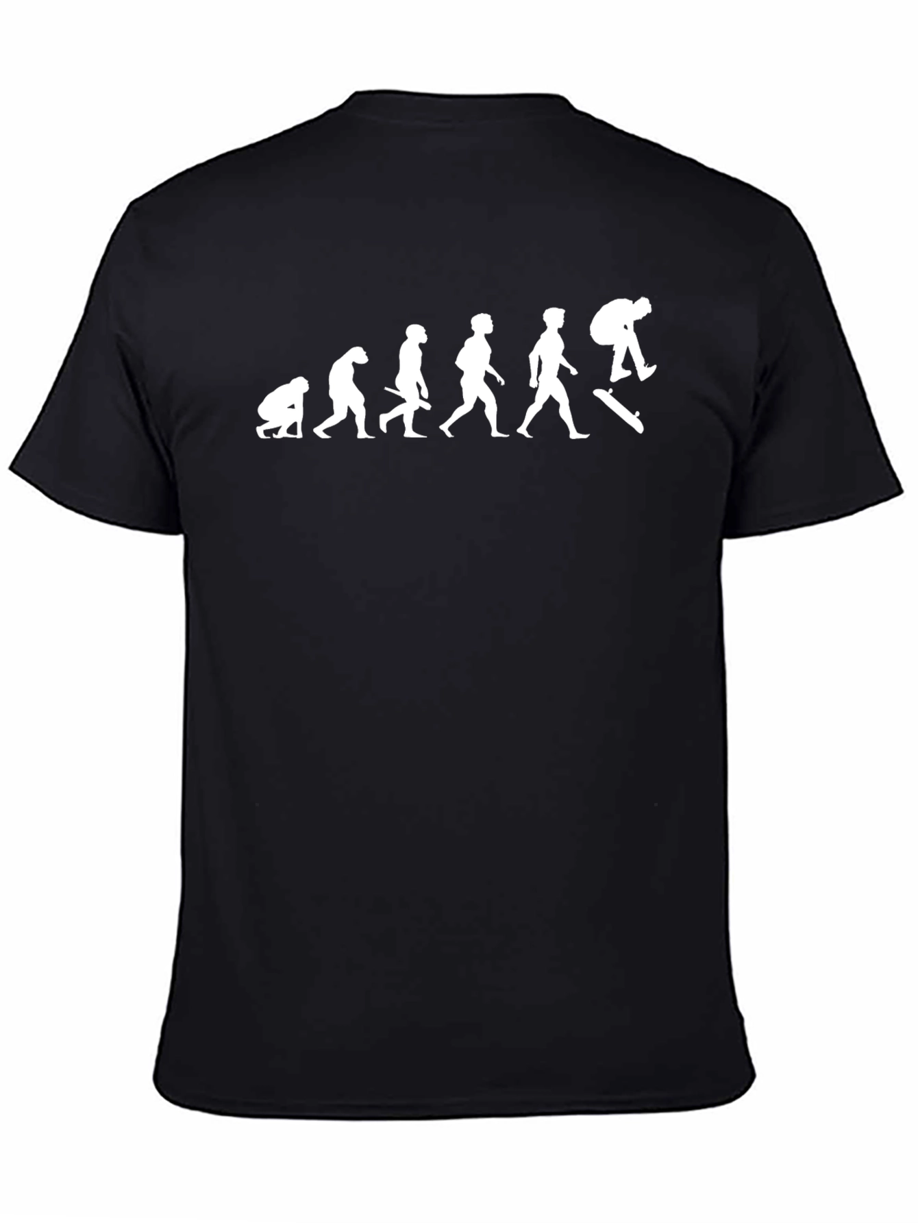 Evolution of Skateboarder T-Shirt