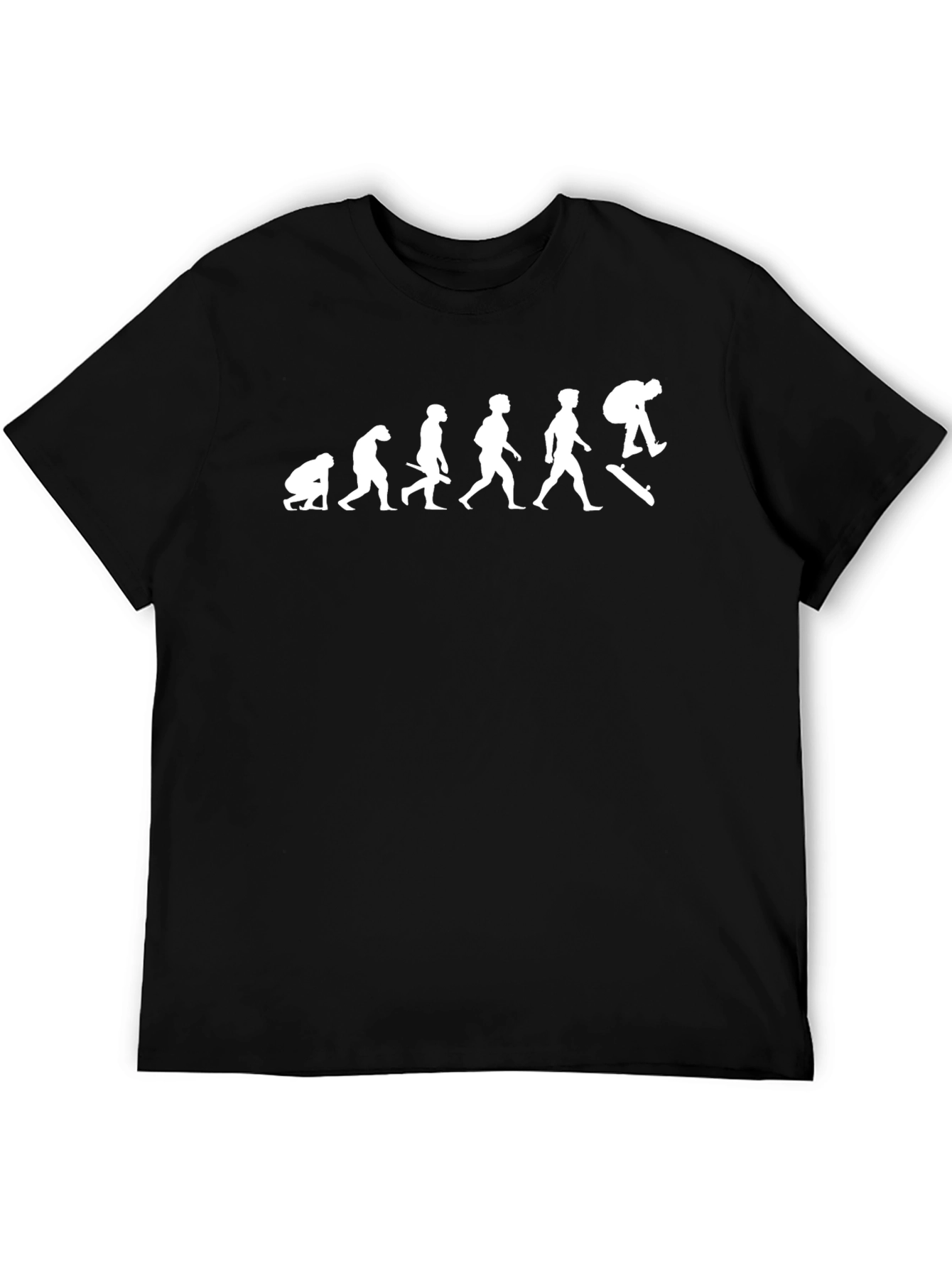 Evolution of Skateboarder T-Shirt