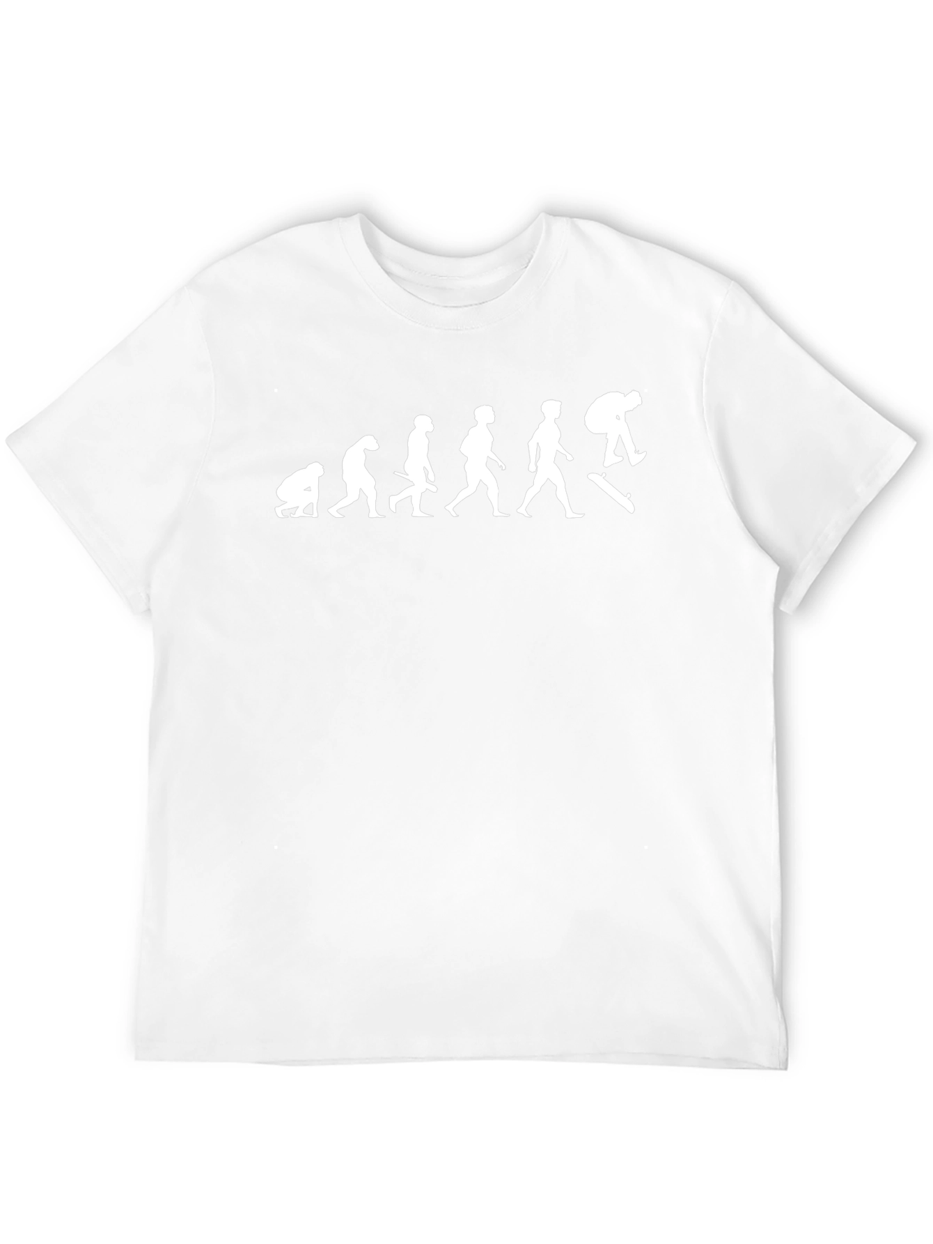 Evolution of Skateboarder T-Shirt