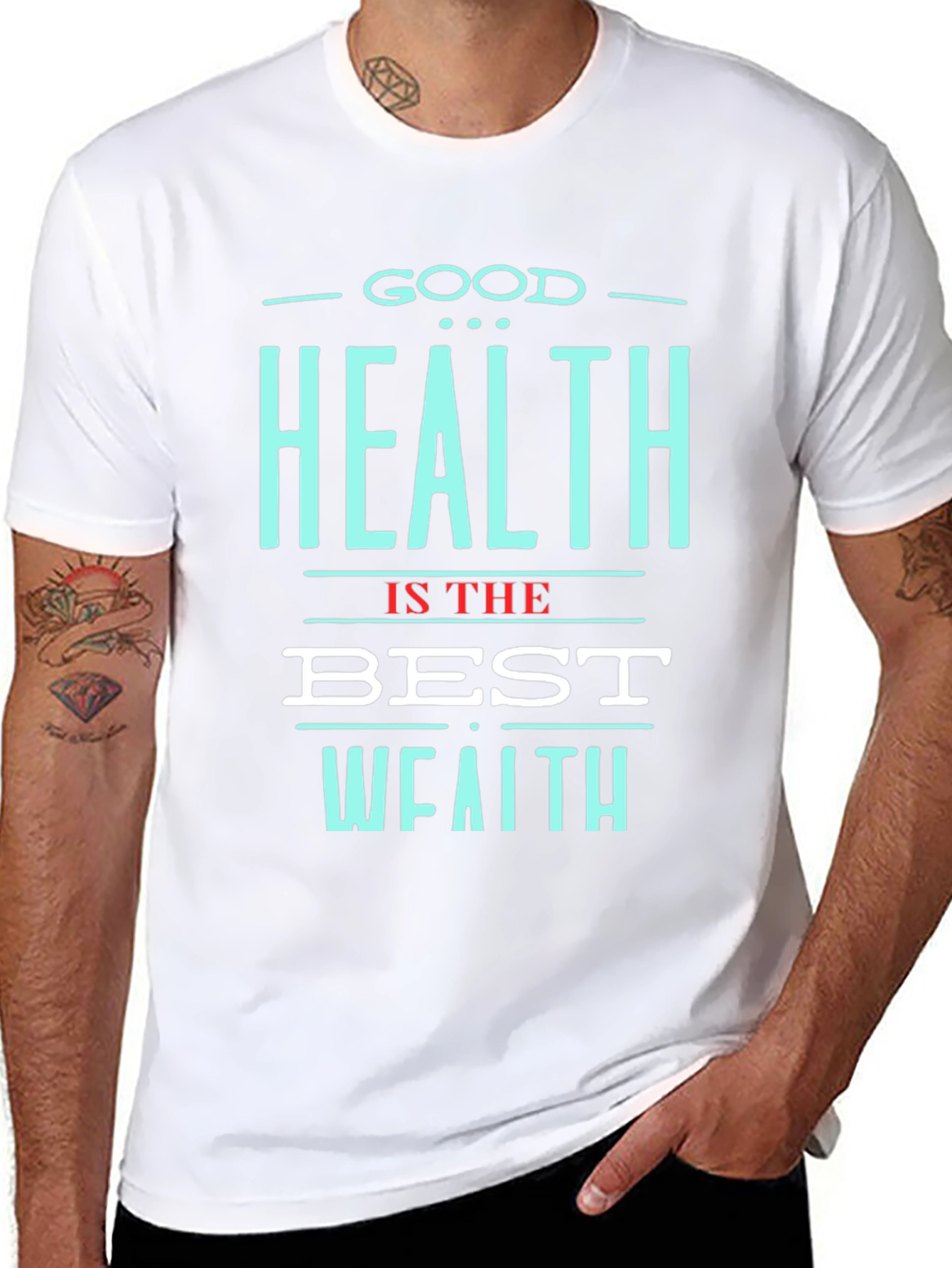Good Health is the Best Wealth T-Shirt