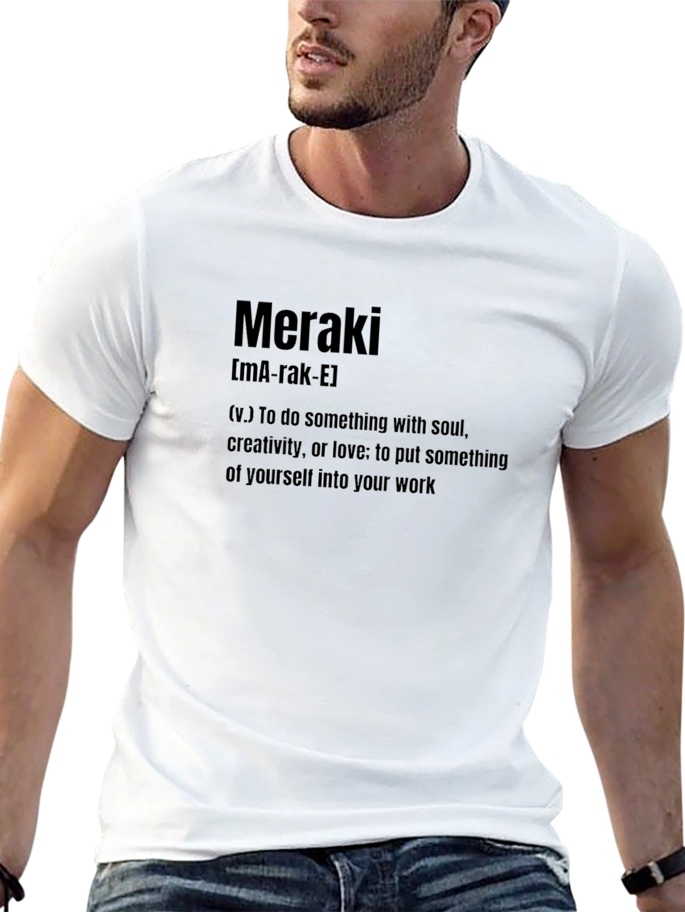 Meraki Definition T-Shirt - Soulful Creativity Tee