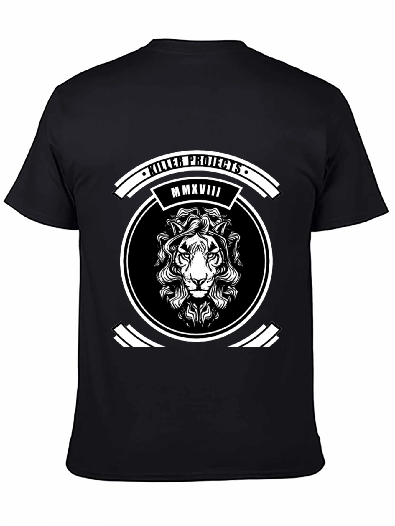 Killer Projects Lion Graphic Tee - Black