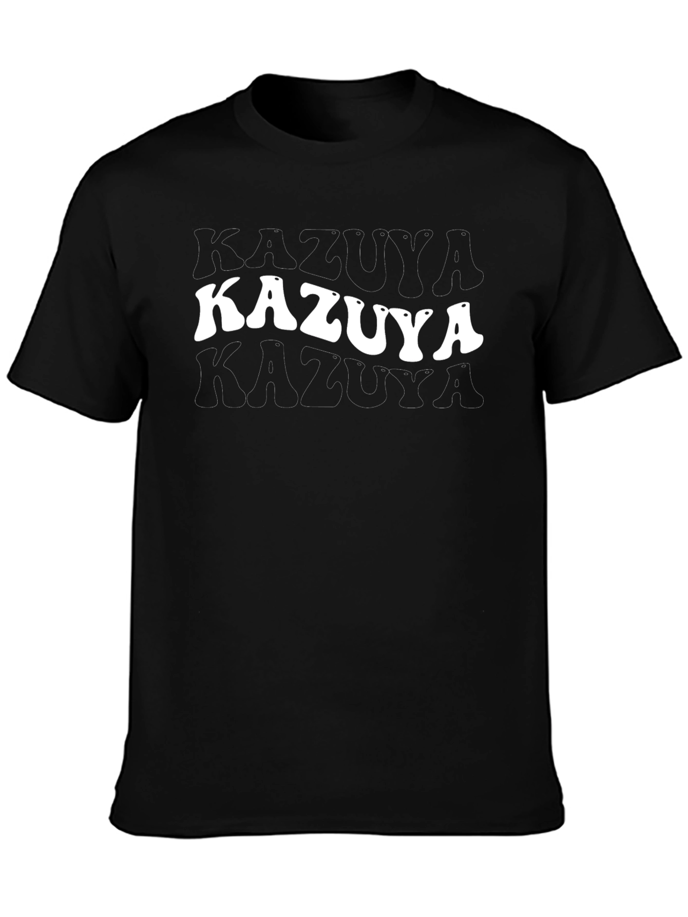 Kazuya Graphic Tee - Retro Style