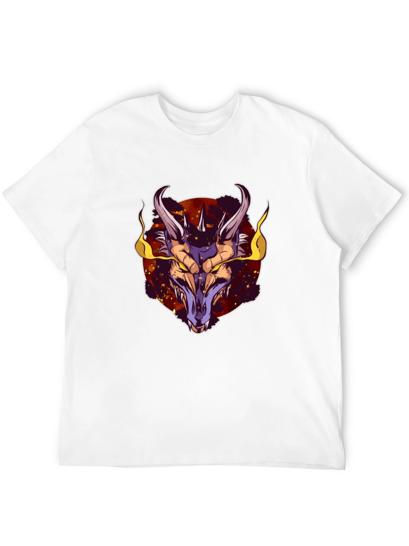 Dragon Graphic Tee - Mens Black T-Shirt