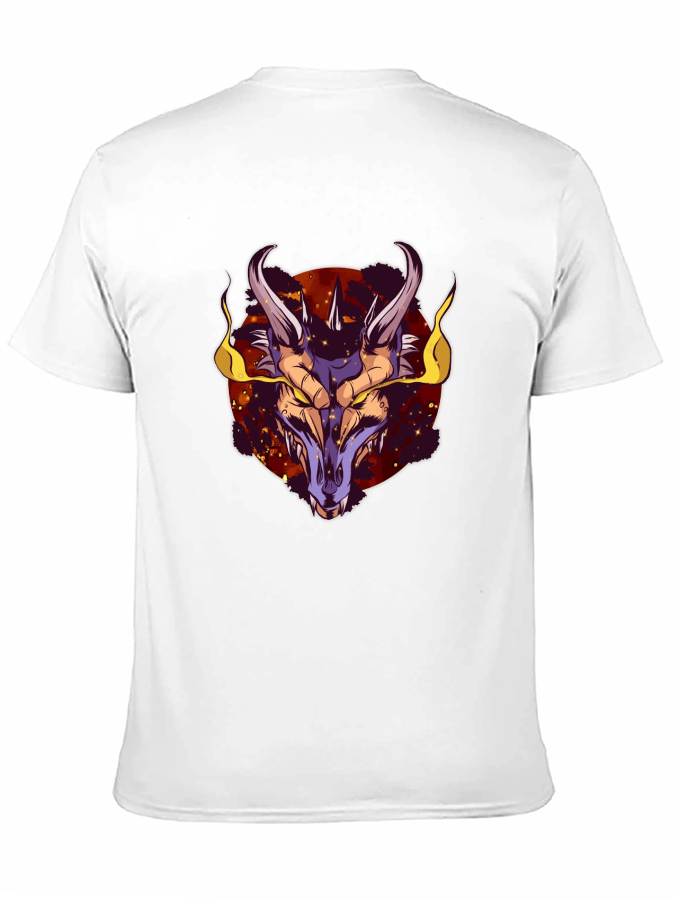 Dragon Graphic Tee - Mens Black T-Shirt