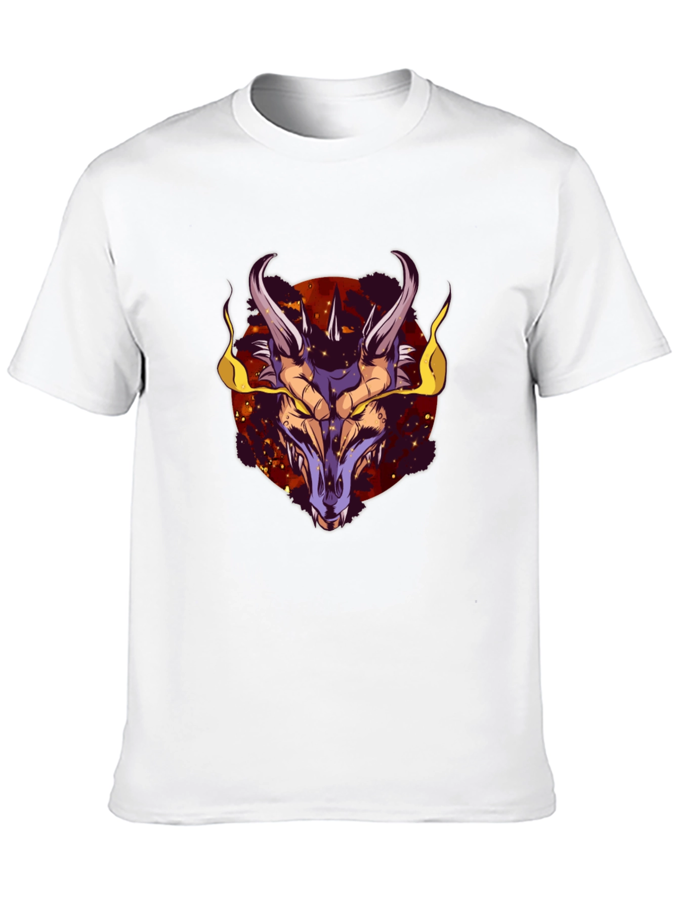 Dragon Graphic Tee - Mens Black T-Shirt